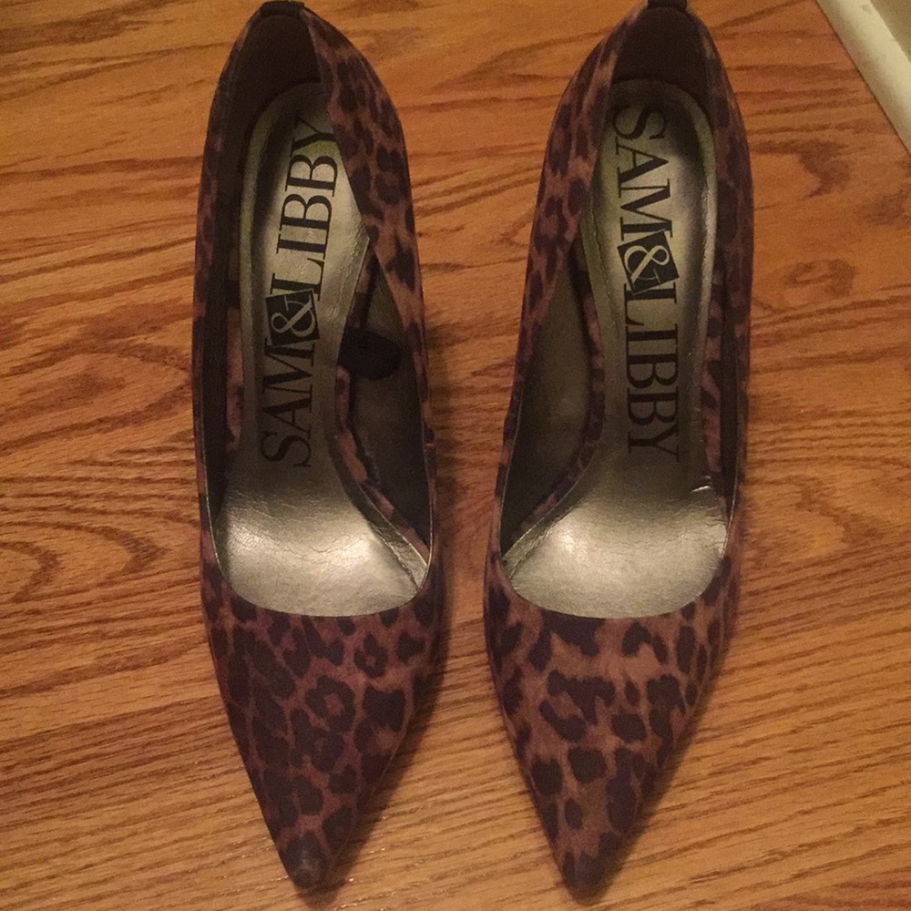 Leopard print shoes